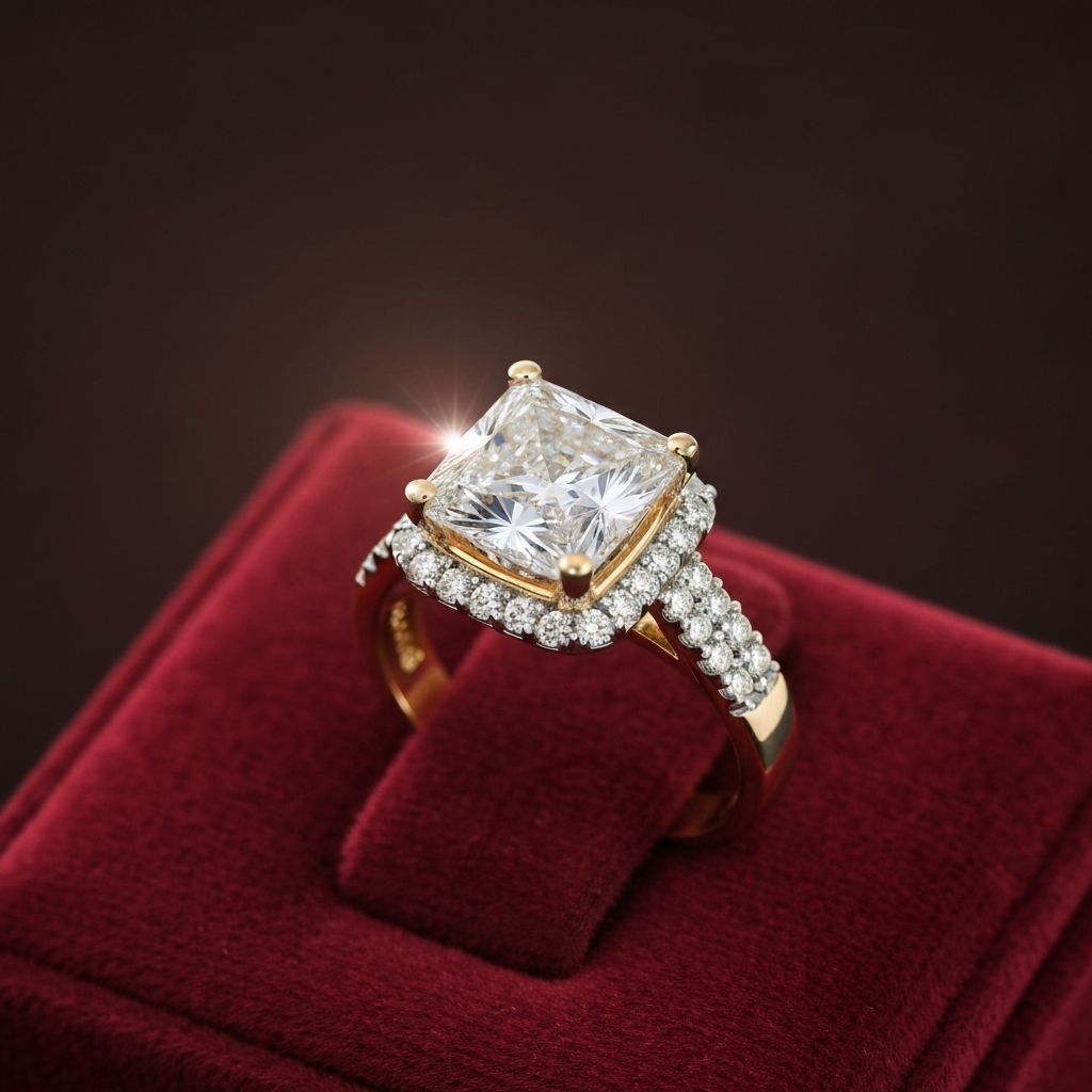 Pırlanta Işık Yüzük