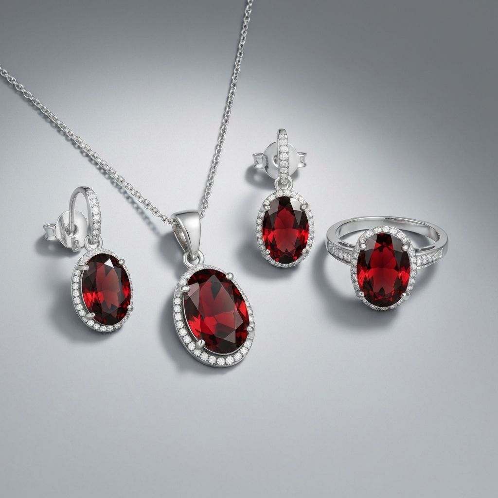 Garnet Karmızı Seti