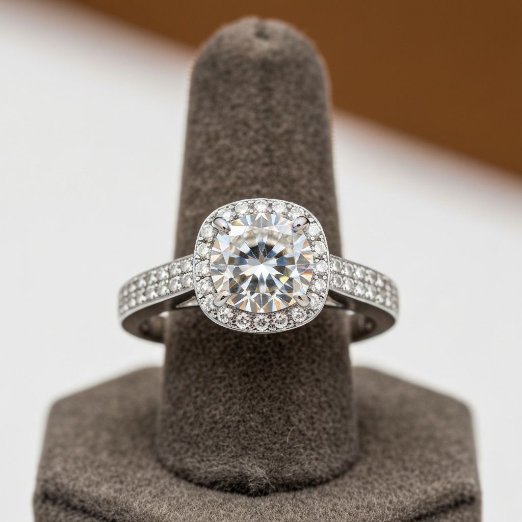 Kristal Işıltı Yüzük